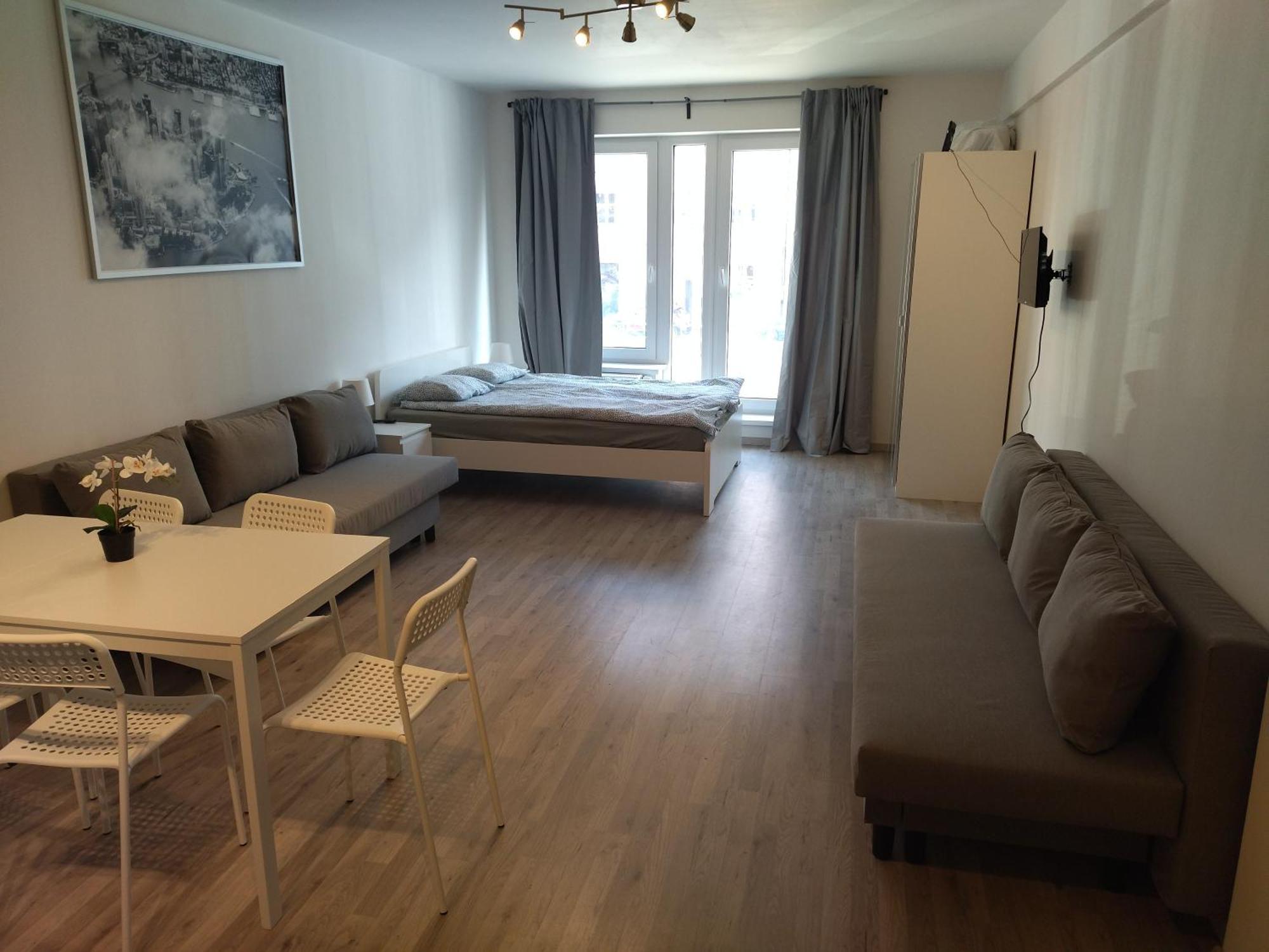 Brand New Studio Apartment #24 In Elite Residence With Free Secure Parking In The Center Prag Exteriör bild
