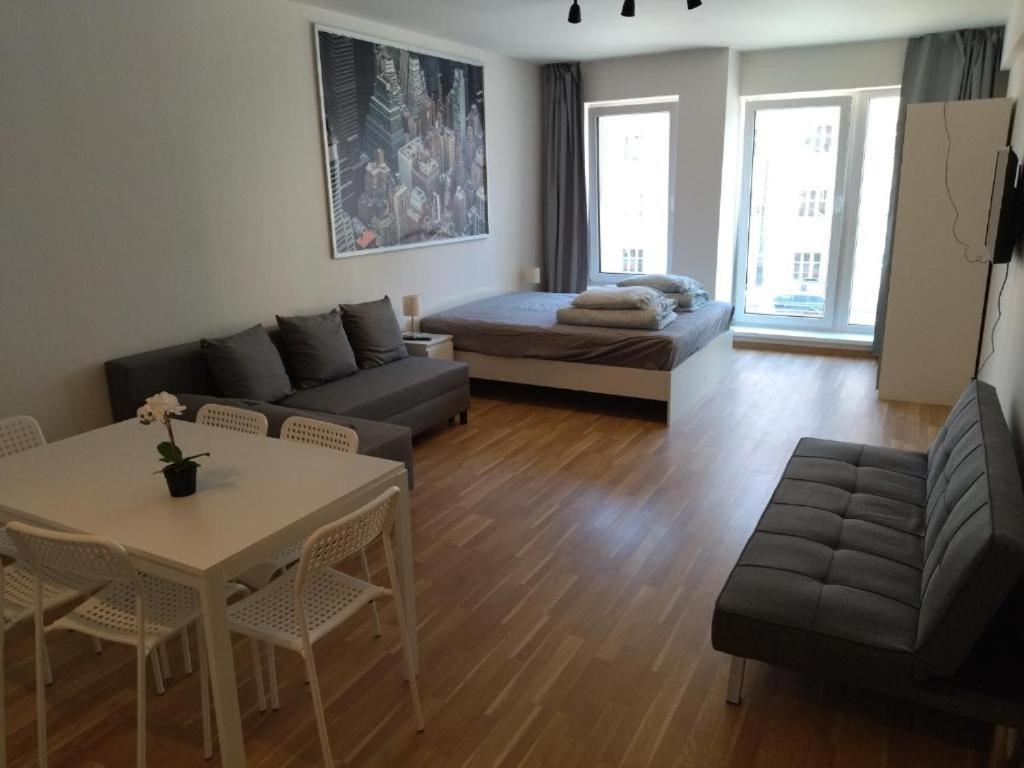 Brand New Studio Apartment #24 In Elite Residence With Free Secure Parking In The Center Prag Exteriör bild